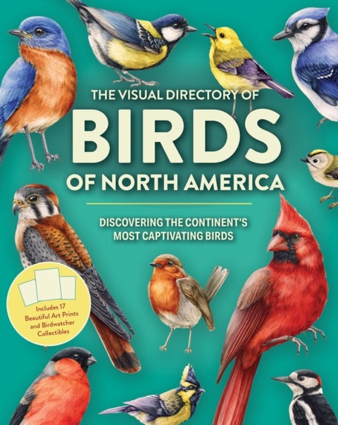 The Visual Directory of Birds of North America - Discovering the Continent’s Most Captivating Birds - Includes 15 Beautiful Art Prints and Birdwatcher Collectibles