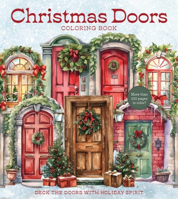 Christmas Doors Coloring Book - Deck the Doors with Holiday Spirit