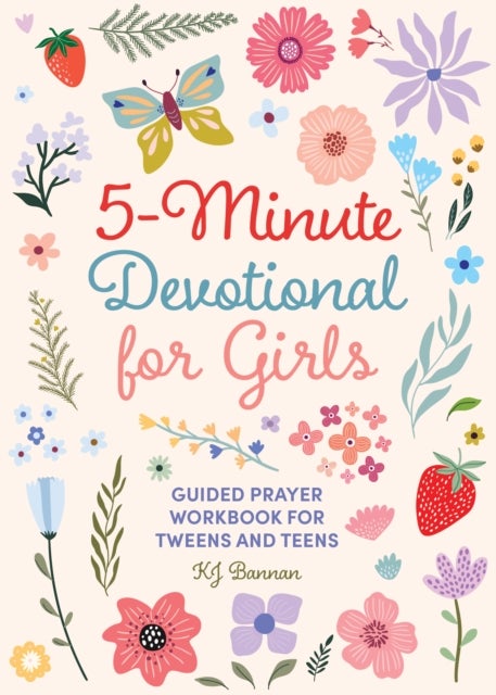 5-Minute Devotional for Girls - Guided Prayer Workbook for Tweens and Teens