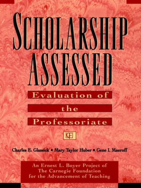 Scholarship Assessed - Evaluation of the Professoriate