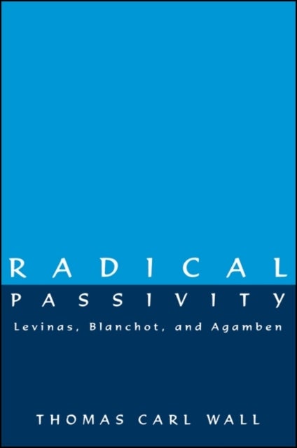 Radical Passivity - Levinas, Blanchot, and Agamben