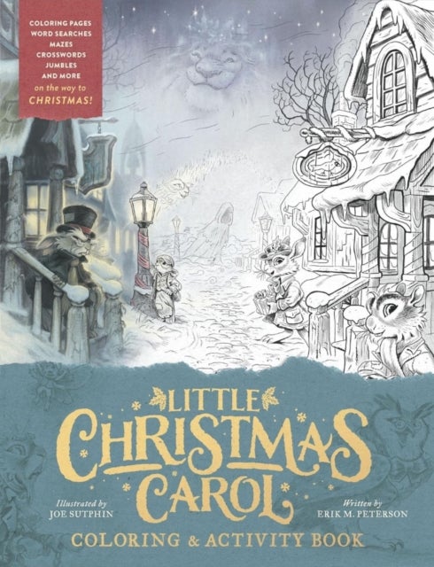 Little Christmas Carol Coloring & Activity Book