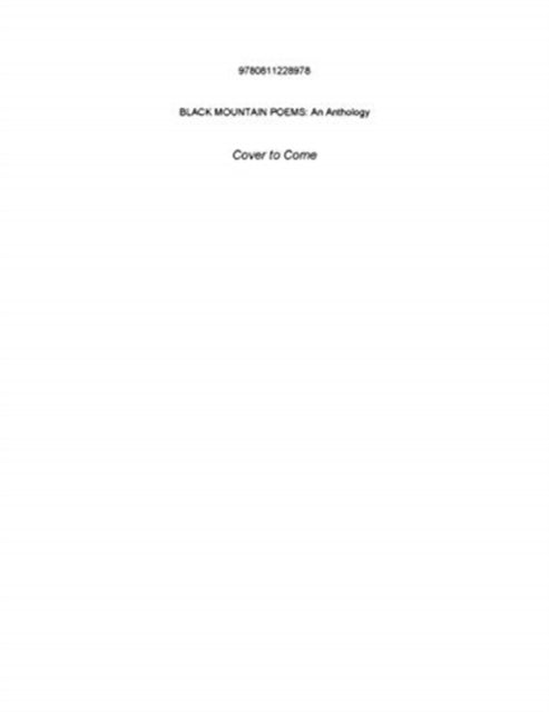 Black Mountain Poems
