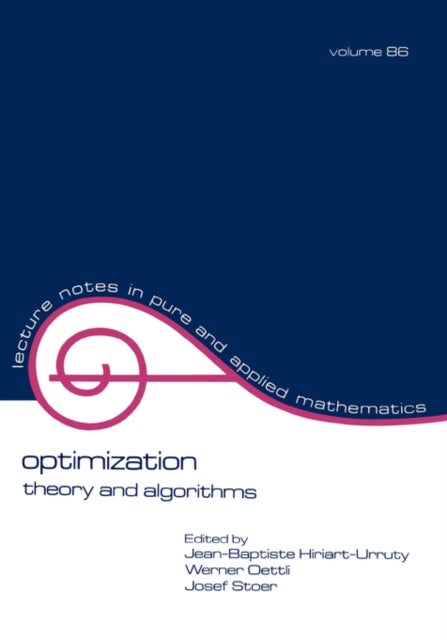 Optimization - Theory and Algorithms