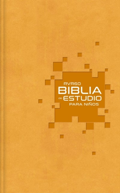 RVR60 Biblia de estudio para ninos, Leathersoft, Mango - La Biblia para ninos mas completa