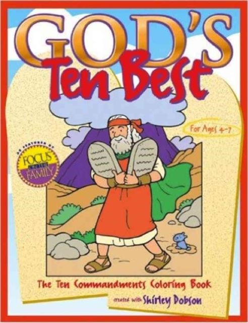 God's Ten Best - The Ten Commandments Colouring Book