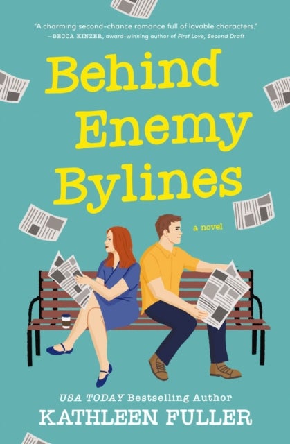 Behind Enemy Bylines - A cozy, low-spice, small-town romance brimming with early 2000s nostalgia