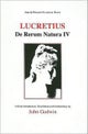 Lucretius: De Rerum Natura IV