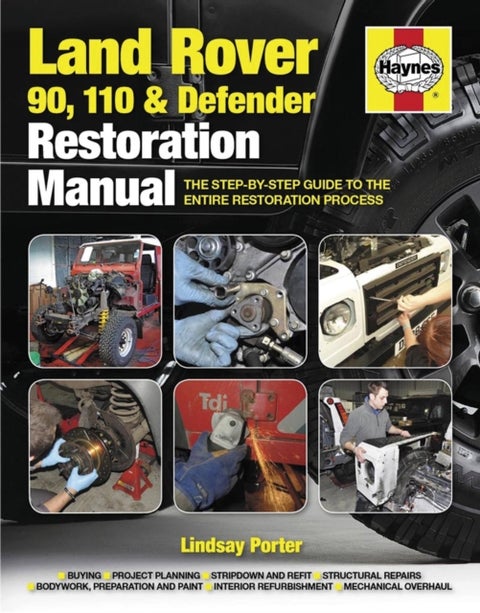 Land Rover 90, 110 & Defender Restoration Manual - Step-by-step guidance for owners and restorers