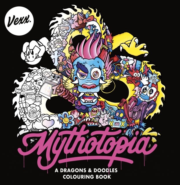 Mythotopia - A Dragons and Doodles Colouring Book