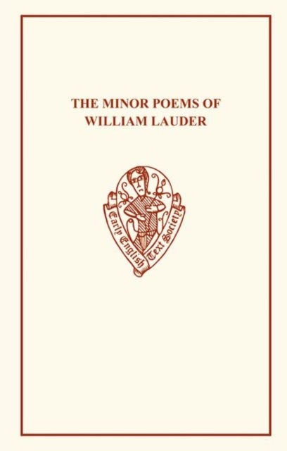 The Minor Poems of William Lauder