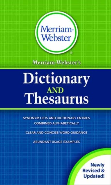 MerriamWebster¿s Dictionary and Thesaurus
