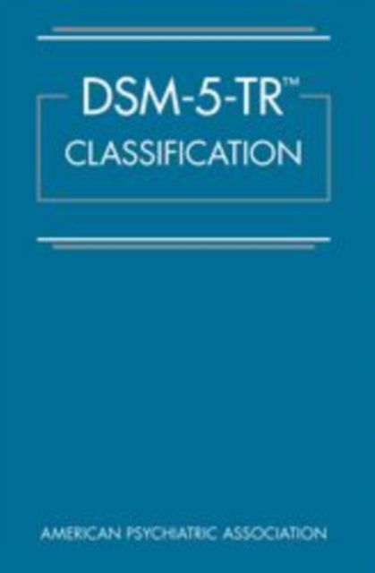 DSM-5-TR¿ Classification