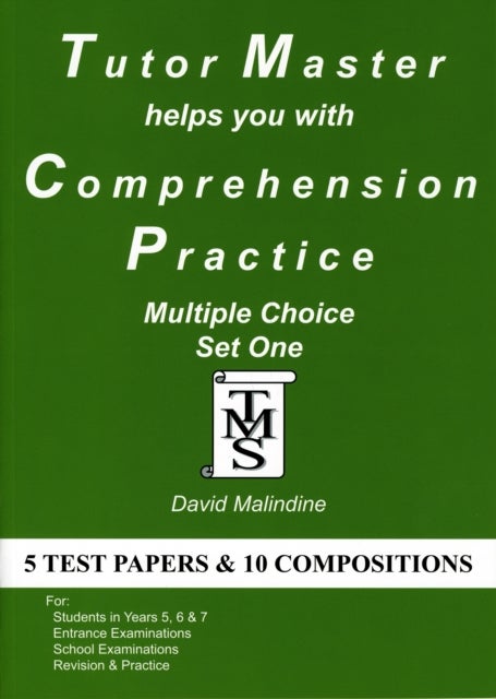Tutor Master Helps You with Comprehension Practice