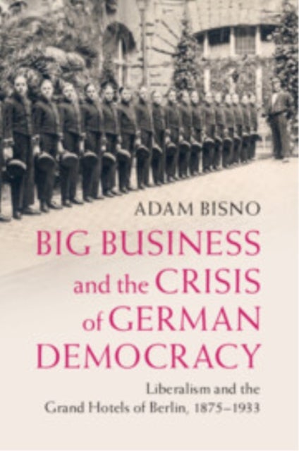 Big Business and the Crisis of German Democracy - Liberalism and the Grand Hotels of Berlin, 1875–1933