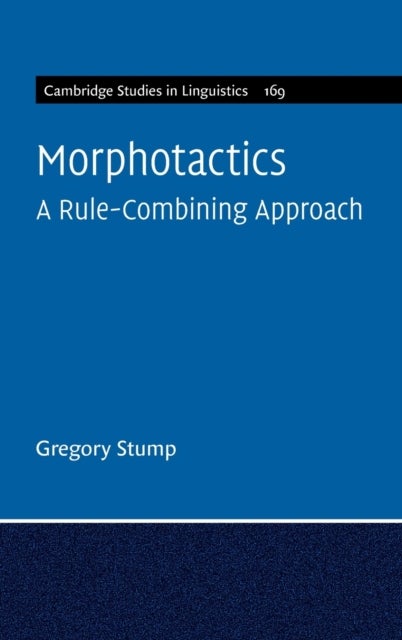 Morphotactics: Volume 169 - A Rule-Combining Approach