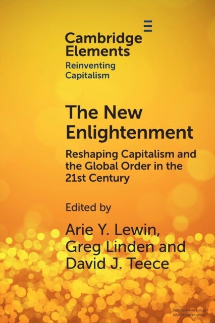 The New Enlightenment - Reshaping Capitalism and the Global Order in the 21st Century