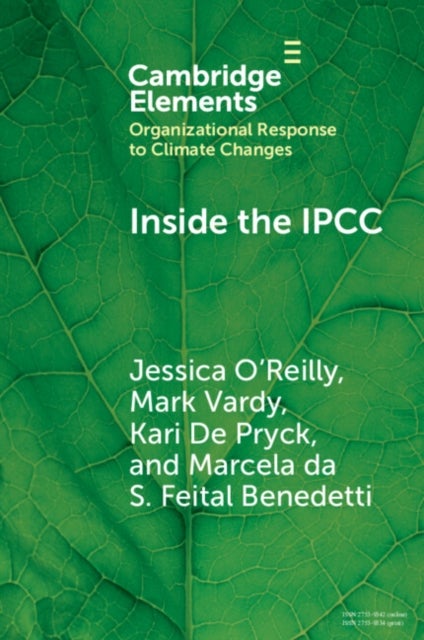 Inside the IPCC - How Assessment Practices Shape Climate Knowledge