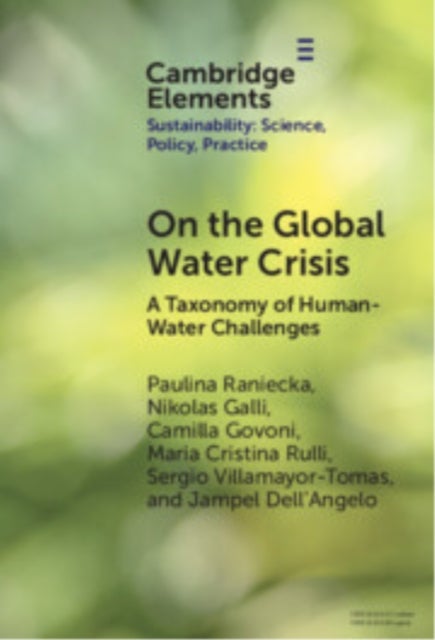 On the Global Water Crisis - A Taxonomy of Human–Water Challenges