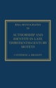 Authorship and Identity in Late Thirteenth-Century Motets