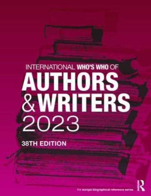 International Who's Who of Authors and Writers 2023