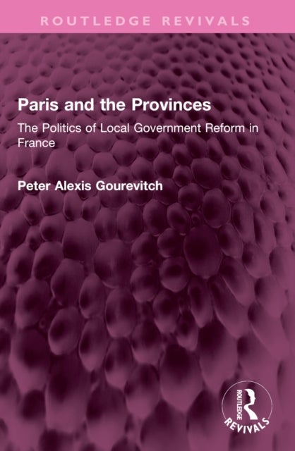 Paris and the Provinces - The Politics of Local Government Reform in France
