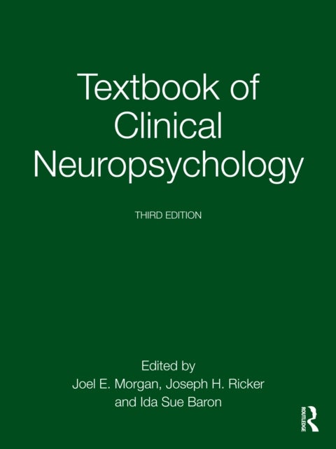 Textbook of Clinical Neuropsychology
