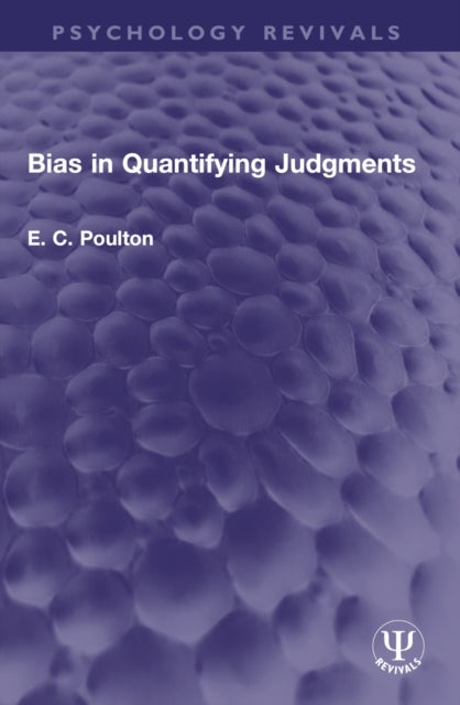 Bias in Quantifying Judgments