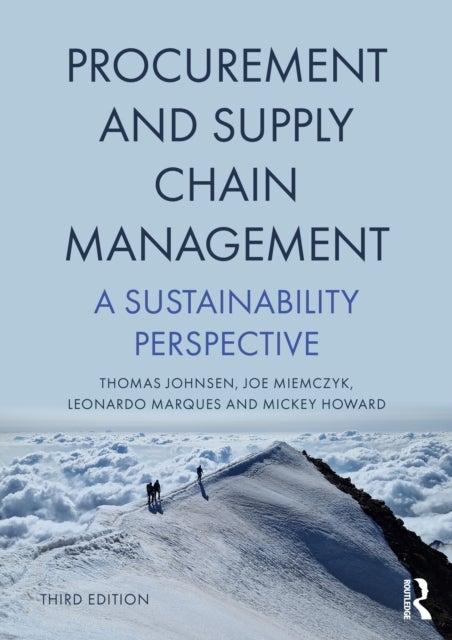 Procurement and Supply Chain Management - A Sustainability Perspective