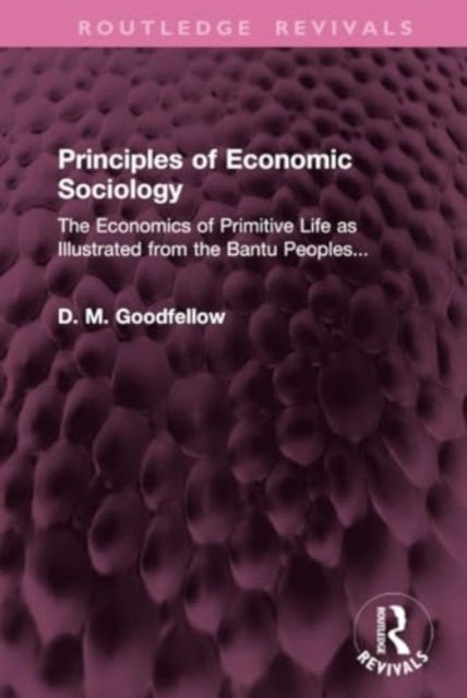 Principles of Economic Sociology