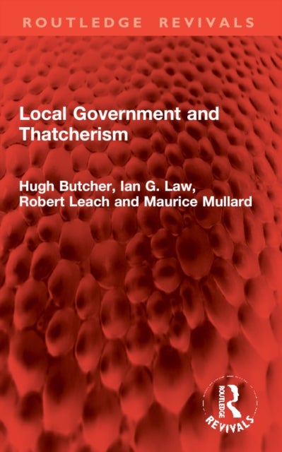 Local Government and Thatcherism