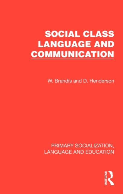 Social Class, Language and Communication