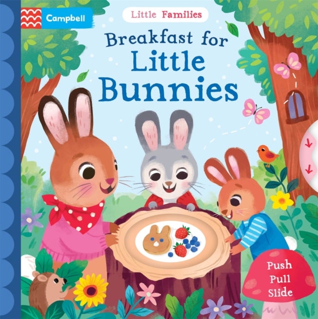 Breakfast for Little Bunnies - A Push Pull Slide Book