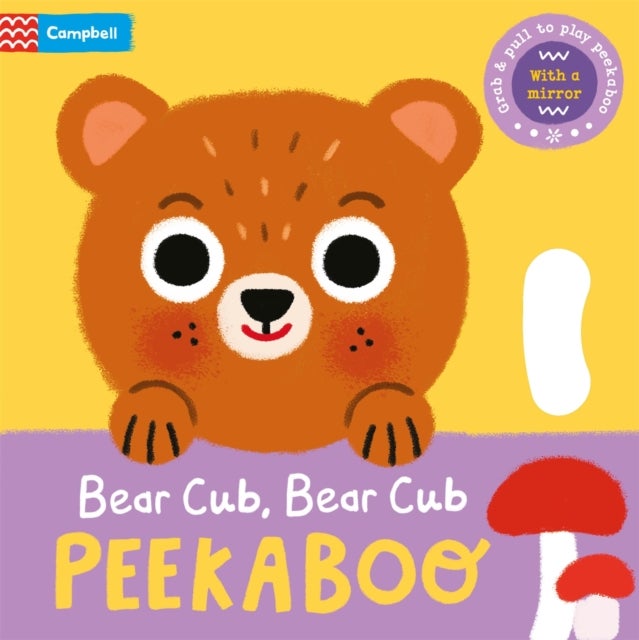 Bear Cub, Bear Cub, PEEKABOO - With grab-and-pull pages and a mirror