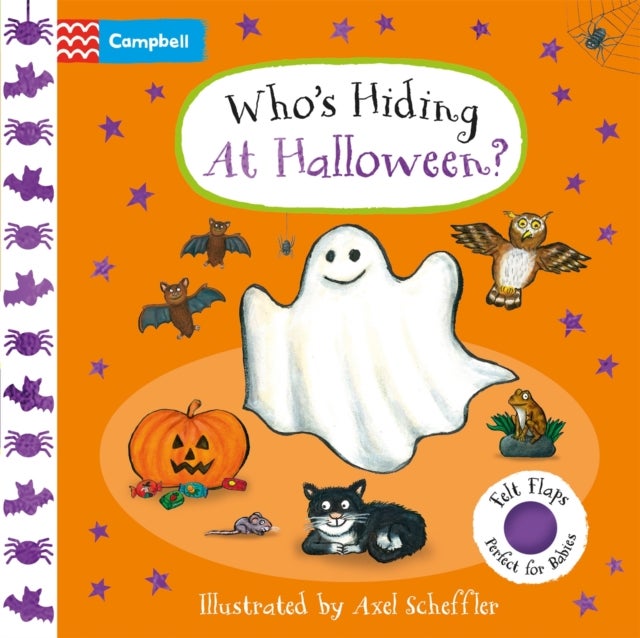Who's Hiding At Halloween? - A soft flaps book