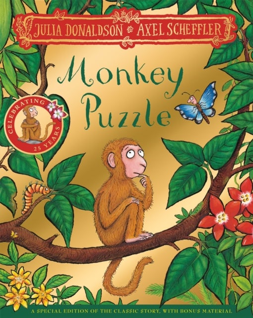 Monkey Puzzle 25th Anniversary Edition - with a shiny gold foil cover and fun activities to make and do!