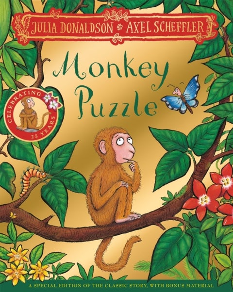 Monkey Puzzle 25th Anniversary Edition - with a shiny gold foil cover and fun activities to make and do!