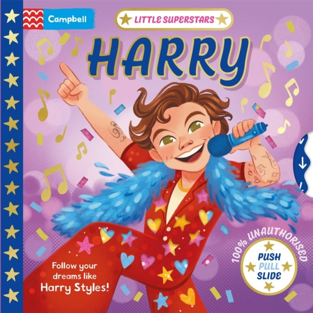 Little Superstars: Harry - A push, pull, slide book