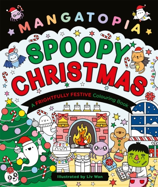 Mangatopia Spoopy Christmas - A Frightfully Festive Colouring Book