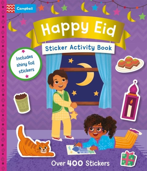 Happy Eid Sticker Activity Book - With over 400 stickers