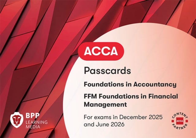 FIA Foundations in Financial Management FFM - Passcards
