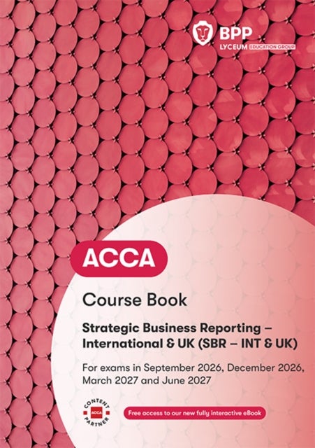 ACCA Strategic Business Reporting - Course Book