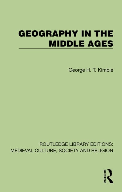 Geography in the Middle Ages