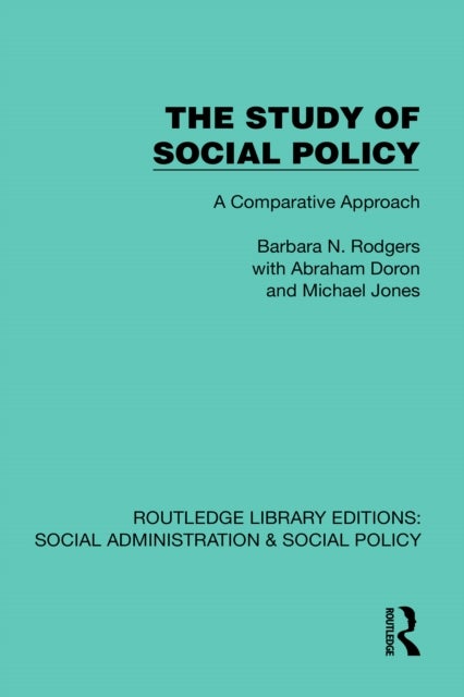 The Study of Social Policy - A Comparative Approach