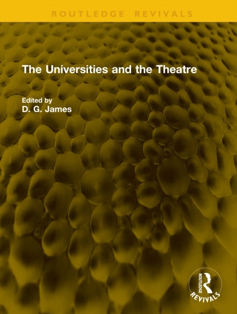The Universities and the Theatre