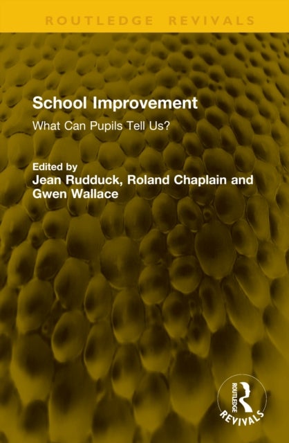 School Improvement - What Can Pupils Tell Us?