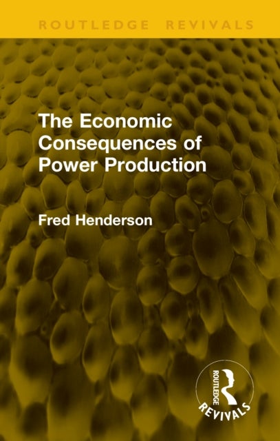 The Economic Consequences of Power Production