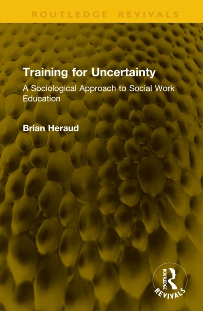 Training for Uncertainty - A Sociological Approach to Social Work Education
