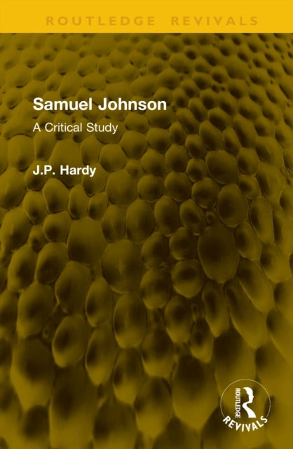 Samuel Johnson - A Critical Study