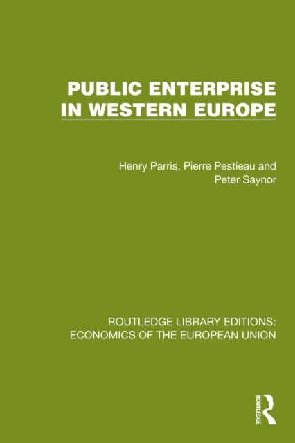 Public Enterprise in Western Europe